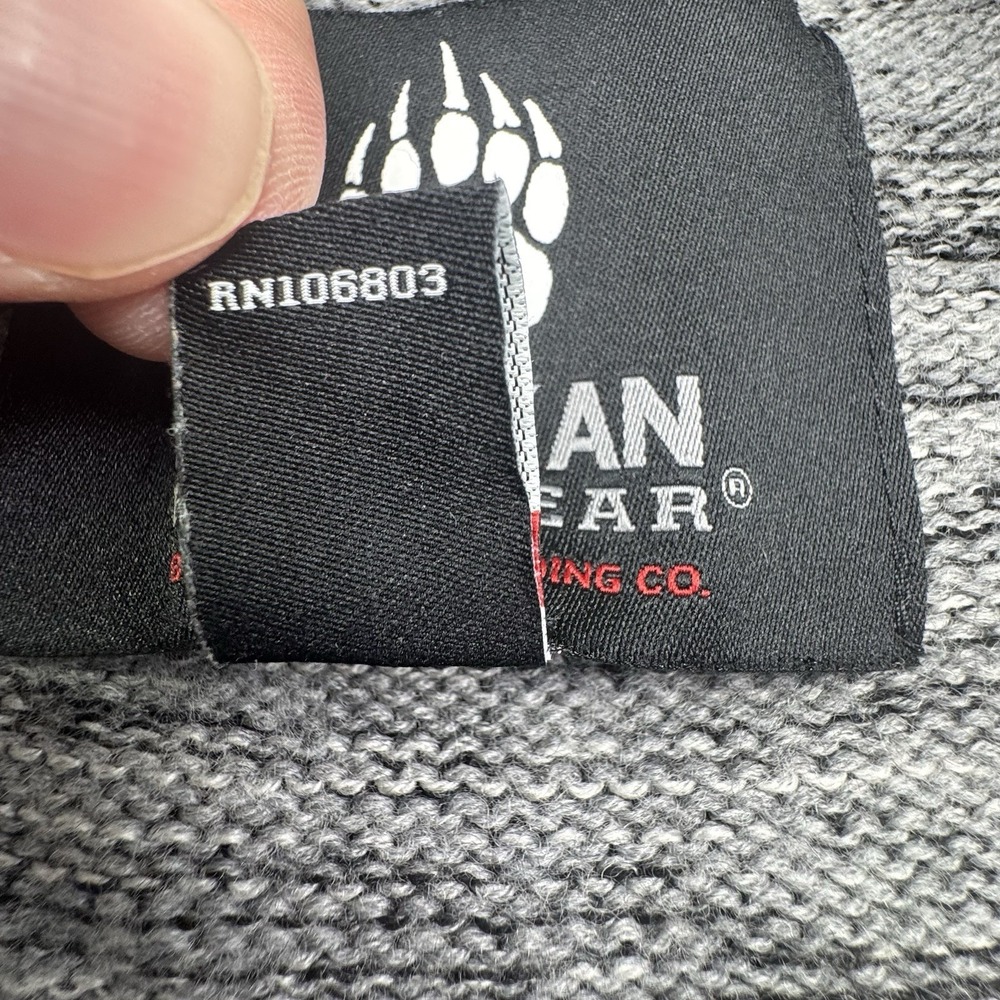Alaskan Hardgear Merino Wool Knit Crewneck Sweater‎ Mens Sz XL Gray - Picture 8 of 15